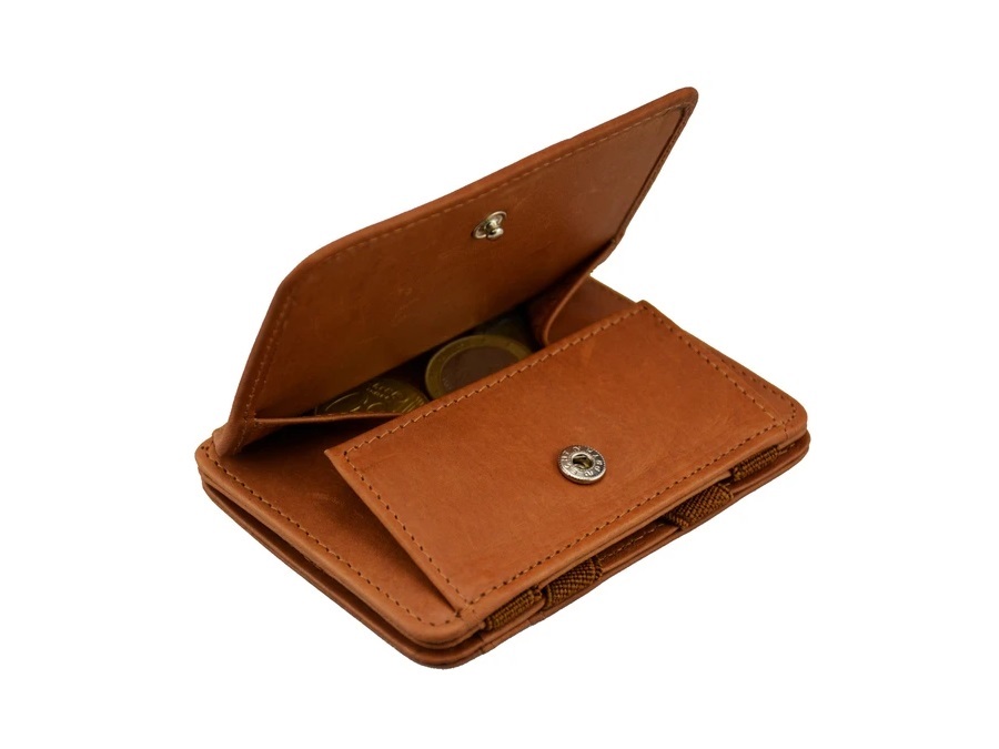 HUNTERSON Magic Coin Portafoglio-cognac