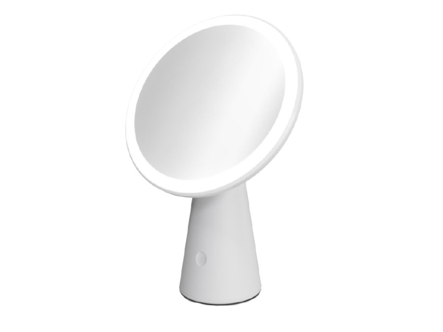 QUSHINI Make-up mirror, specchio con anello led