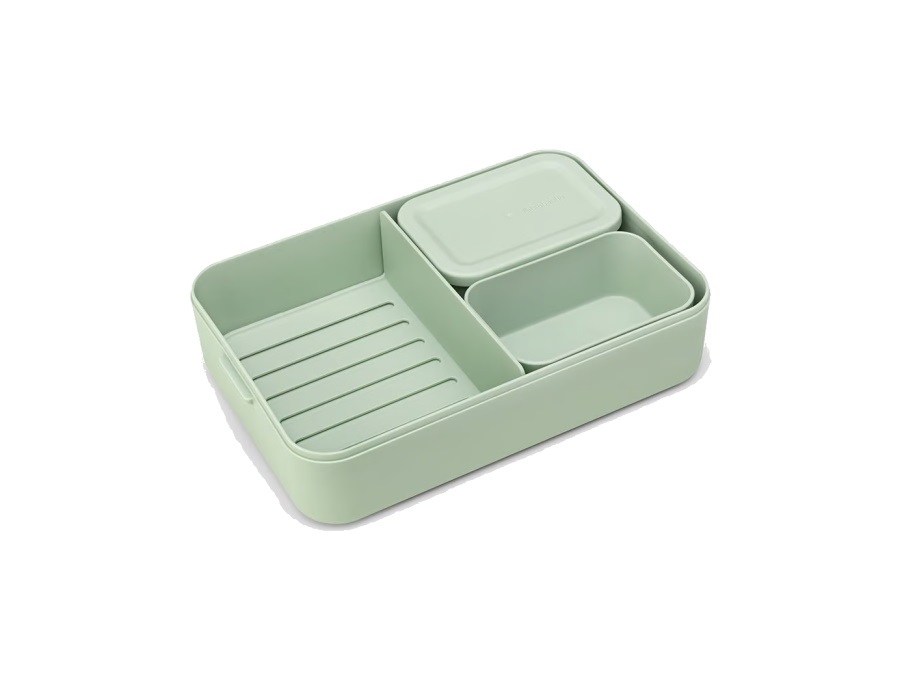 BRABANTIA Make&take, portavivande bento, taglia L, verde