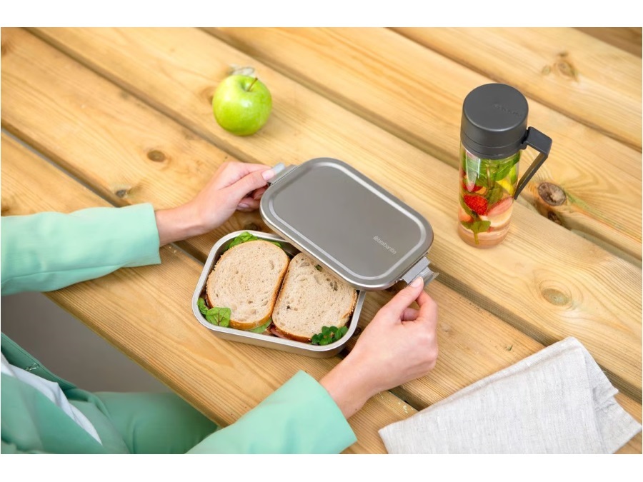 BRABANTIA Make&take, portavivande m in acciaio inossidabile