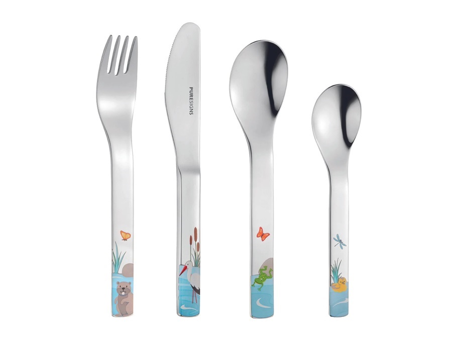 MEPRA S.P.A. Manao, set 4 posate per bambini
