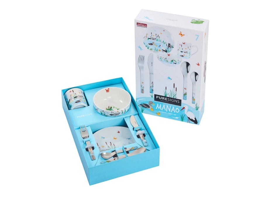 MEPRA S.P.A. Manao, set 7 stoviglie per bambini