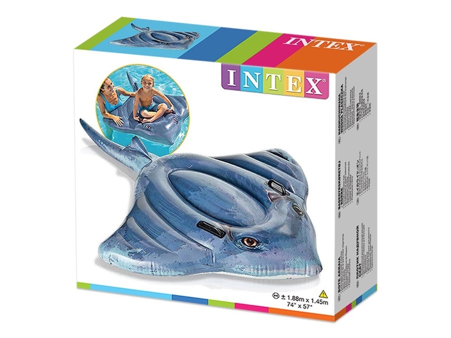 INTEX manta cavalcabile - intex 57550 188x145 cm