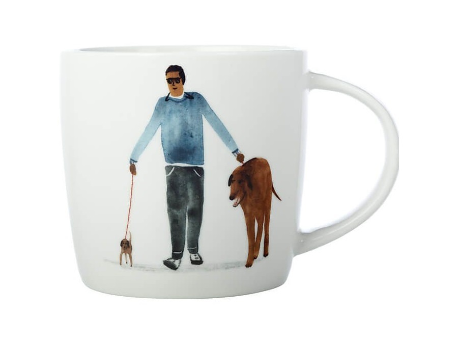 MAXWELL & WILLIAMS Marc Martin BFF, Mug 400 ML Big Dog Little Dog