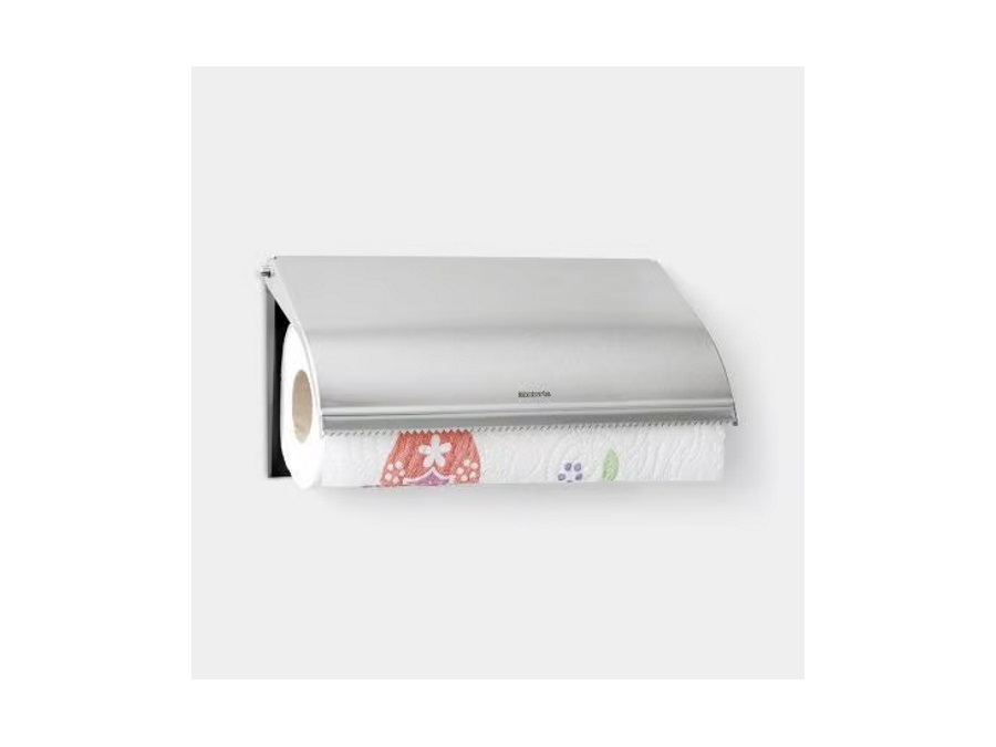 BRABANTIA Matt Steel, Porta rotolo da cucina