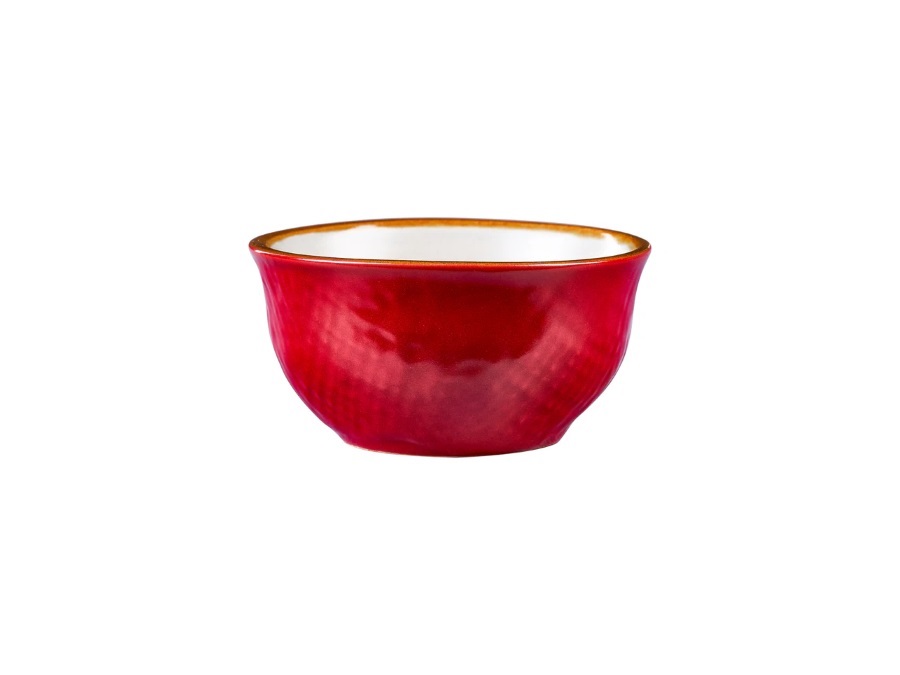NOVITA' HOME Mediterraneo, ciotola pinzimonio rosso