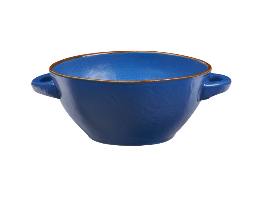 Novita' home mediterraneo, ciotola zuppa blue 20x15