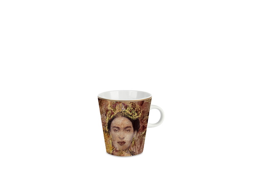 BACI MILANO Memories Frida - Mug in porcellana Ø 8,2 cm, H 10,2 cm