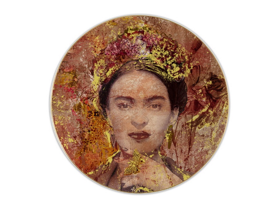 BACI MILANO Memories Frida - Piatto frutta in porcellana Ø 21 cm