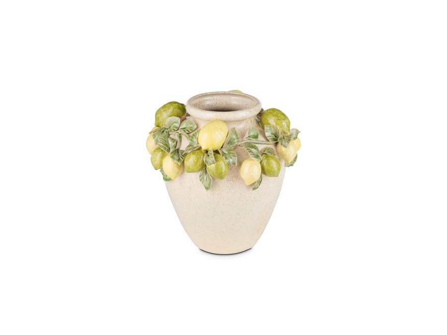 RITUALI DOMESTICI Meridia, vaso anfora - Ø27x26,5h cm
