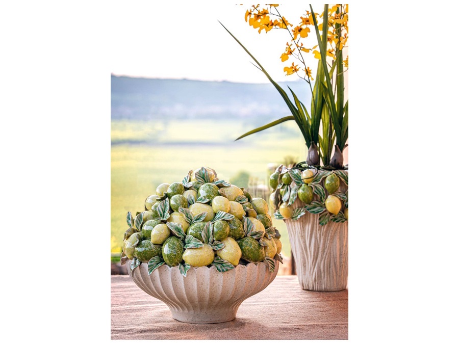 RITUALI DOMESTICI Meridia, vaso anfora - Ø27x26,5h cm