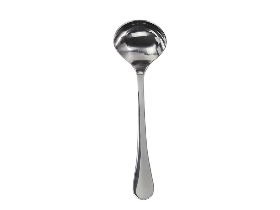 ABERT Mestolino unipezzo yogurt/salsa in acciaio Inox 18/10, 174 mm