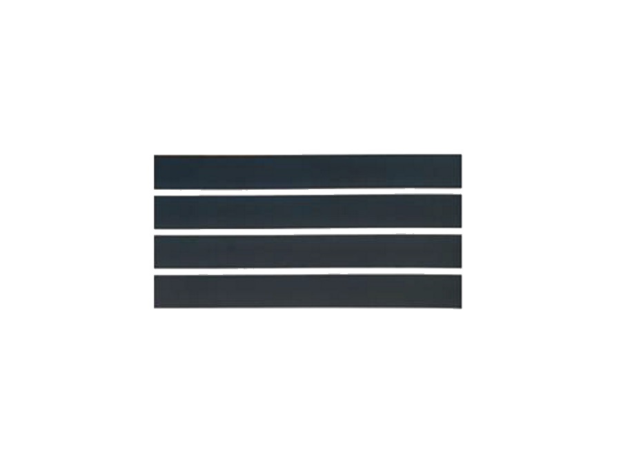 VERDELOOK Miami, set 4 doghe, 150x2x10h cm - antracite