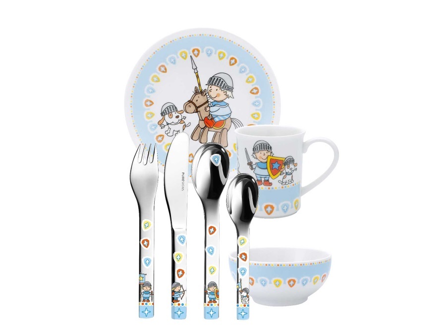 MEPRA S.P.A. Miko, set 7 stoviglie per bambini