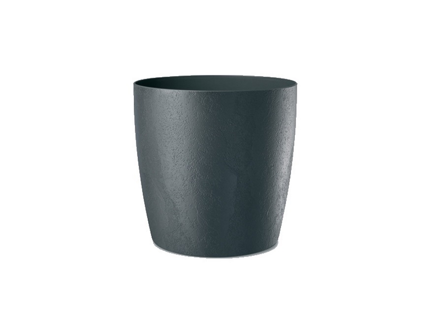 ERBA SRL Milano matte, coprivaso antracite 35x34 cm