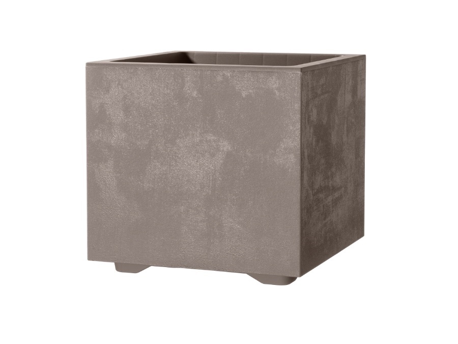 DEROMA Millennium Vaso Cubo Sandstone 25 CM