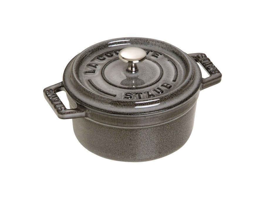 STAUB Mini cocotte grigio grafite, Ø 10 cm