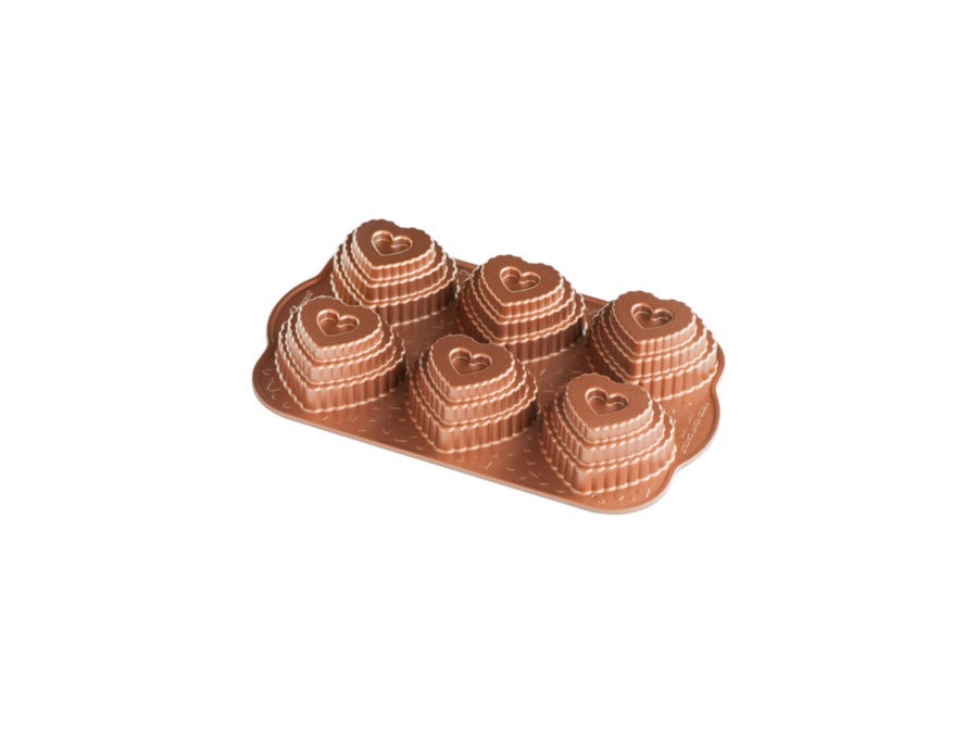 NORDIC WARE Mini tortiera cuore a strati