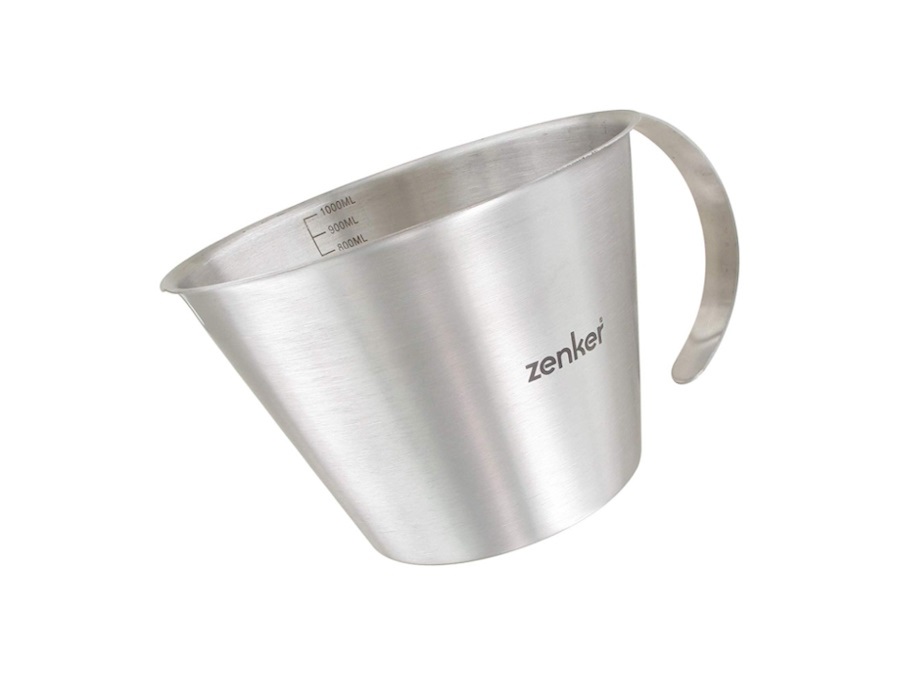 ZENKER Misurino con Parte Graduata all'Interno in acciaio - CAPACITA 250 ml