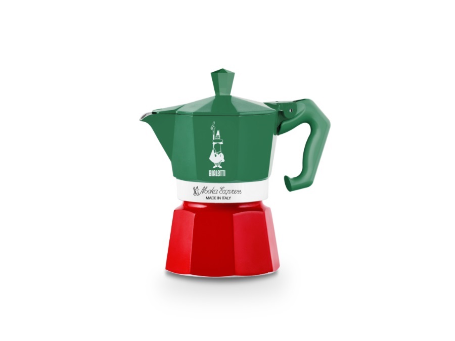 Bialetti Moka Exclusivo 3 Tazas Italia