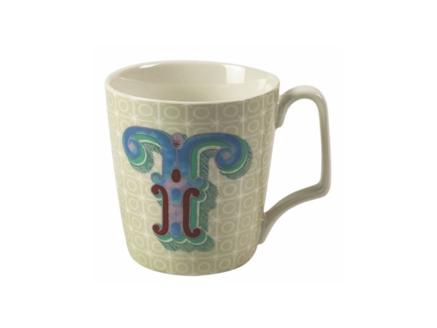 VILLA D'ESTE HOME TIVOLI Monogram Mug t in porcellana