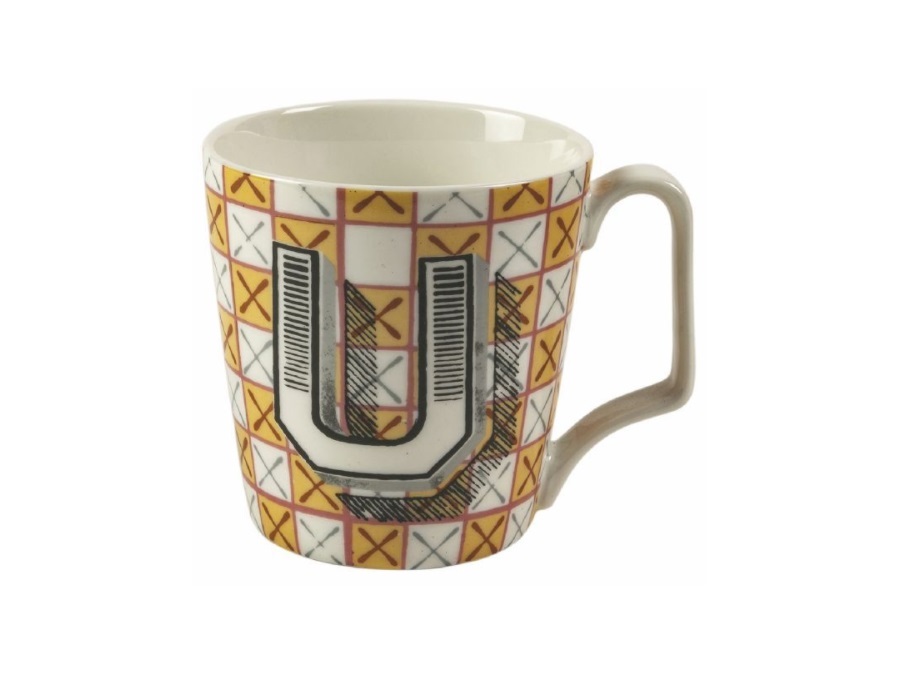 VILLA D'ESTE HOME TIVOLI Monogram Mug u in porcellana