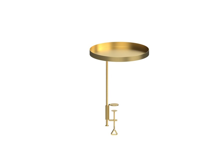 ESSCHERT DESIGN Morsetto portavaso per davanzale, misura L, oro