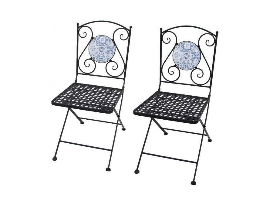 VERDELOOK Mosaico, coppia sedie - azulejos design