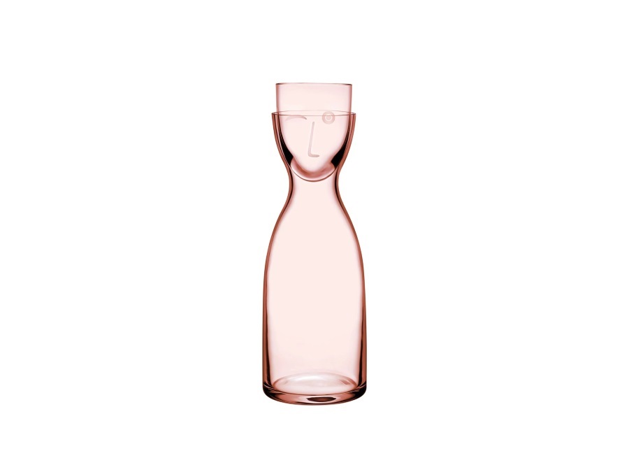 NUDE GLASS Mr & Mrs, set acqua notte rosa 700 cc