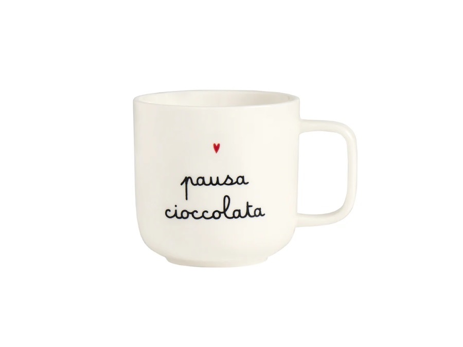 SIMPLE DAY LIVING & LIFESTYLE Mug bianca Cioccolata