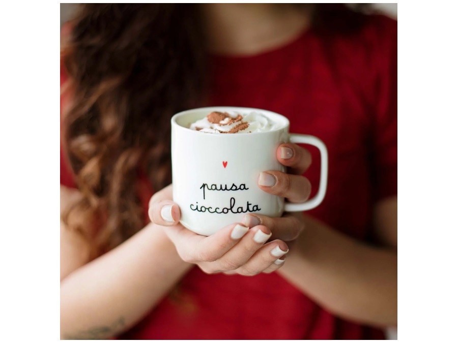 SIMPLE DAY LIVING & LIFESTYLE Mug bianca Cioccolata