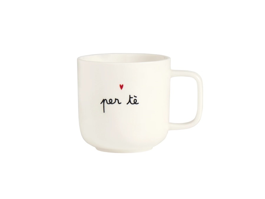 SIMPLE DAY LIVING & LIFESTYLE Mug bianca Per tè