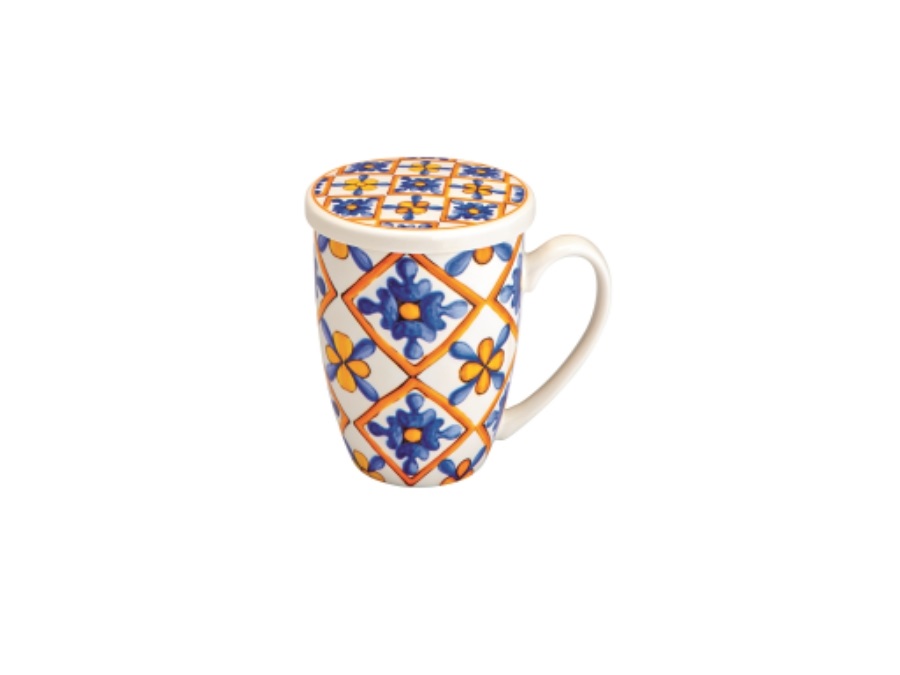 BRANDANI GIFT GROUP S.A.S. Mug fiore con infusore