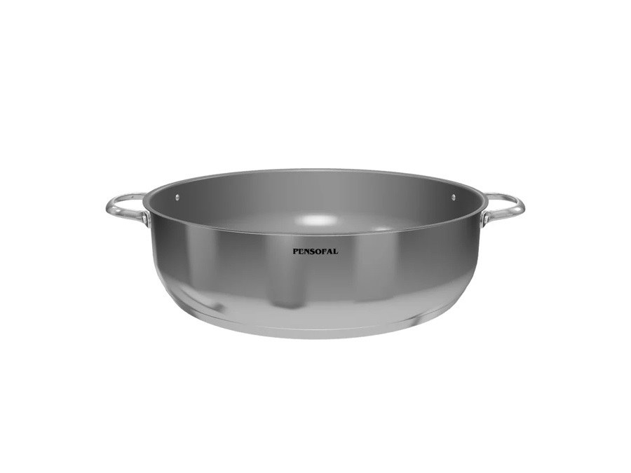 PENSOFAL New era, tegame cilindrico jumbo 2 manici con coperchio dosaroma - Ø36 cm