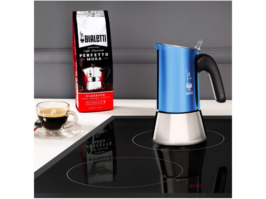 BIALETTI INDUSTRIE New venus blu, moka 4 tazze