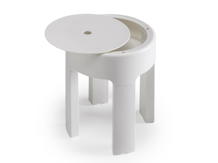 GEDY SPA Newbox sgabello bianco matt