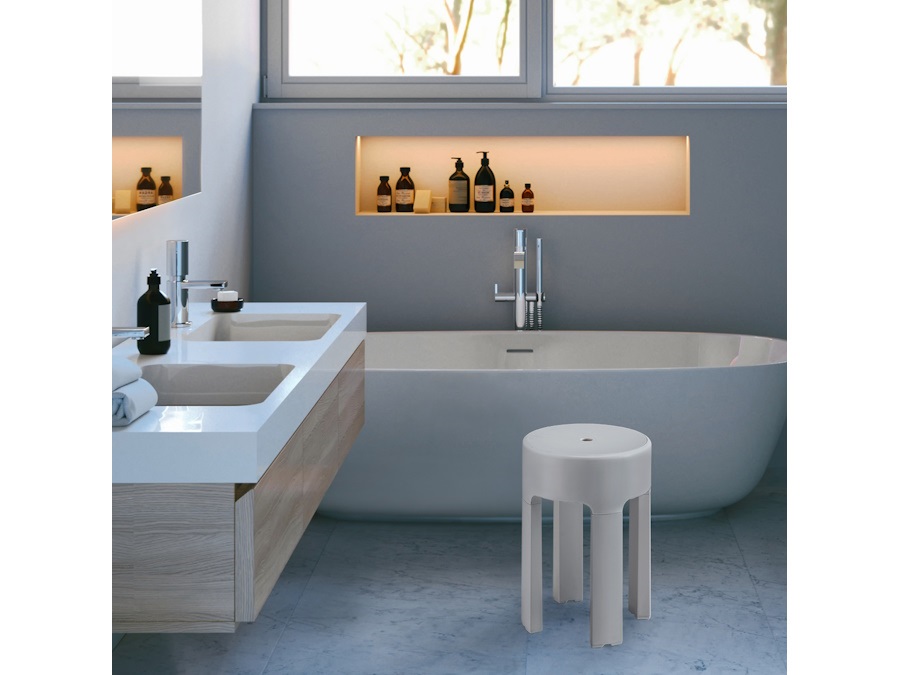 GEDY SPA Newbox sgabello bianco matt