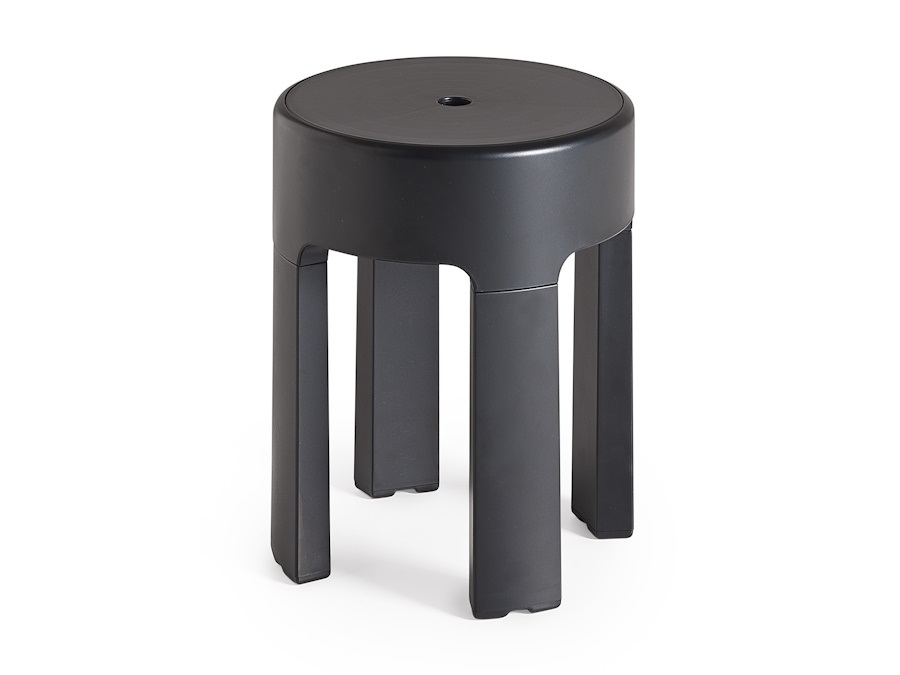 GEDY SPA Newbox sgabello nero matt