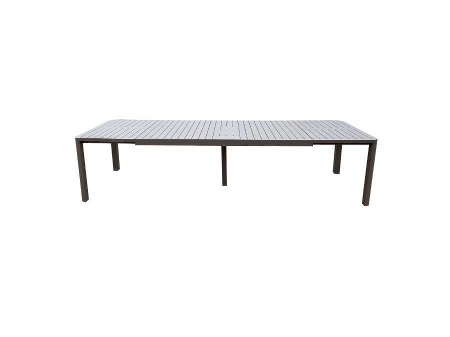 MAGAZZINI COSMA S.P.A. Newcastle, tavolo 100 X 200/260/320 cm taupe
