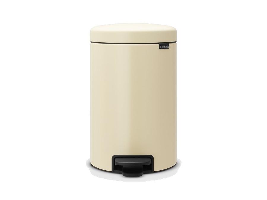 BRABANTIA Newicon a pedale pattumiera 12 litri - almond