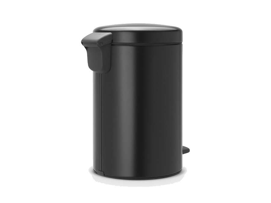 BRABANTIA Newicon a pedale pattumiera 12 litri - Matt Black