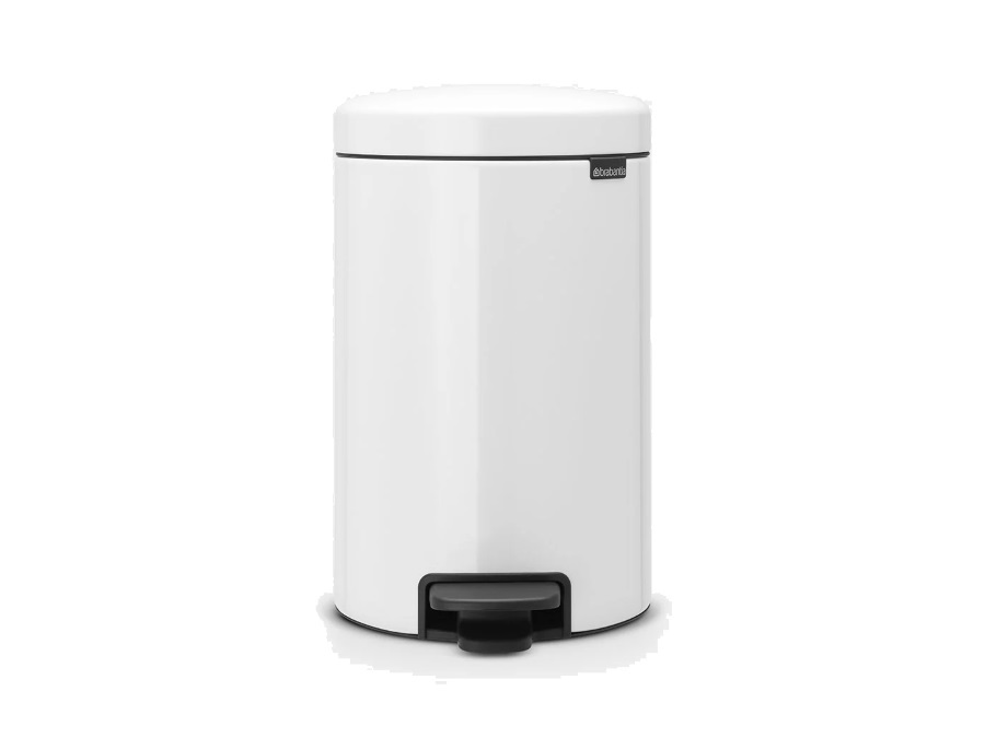 BRABANTIA Newicon a pedale pattumiera 12 litri - white