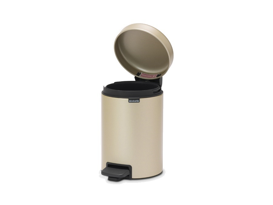 BRABANTIA Newicon a pedale pattumiera 3 litri - champagne