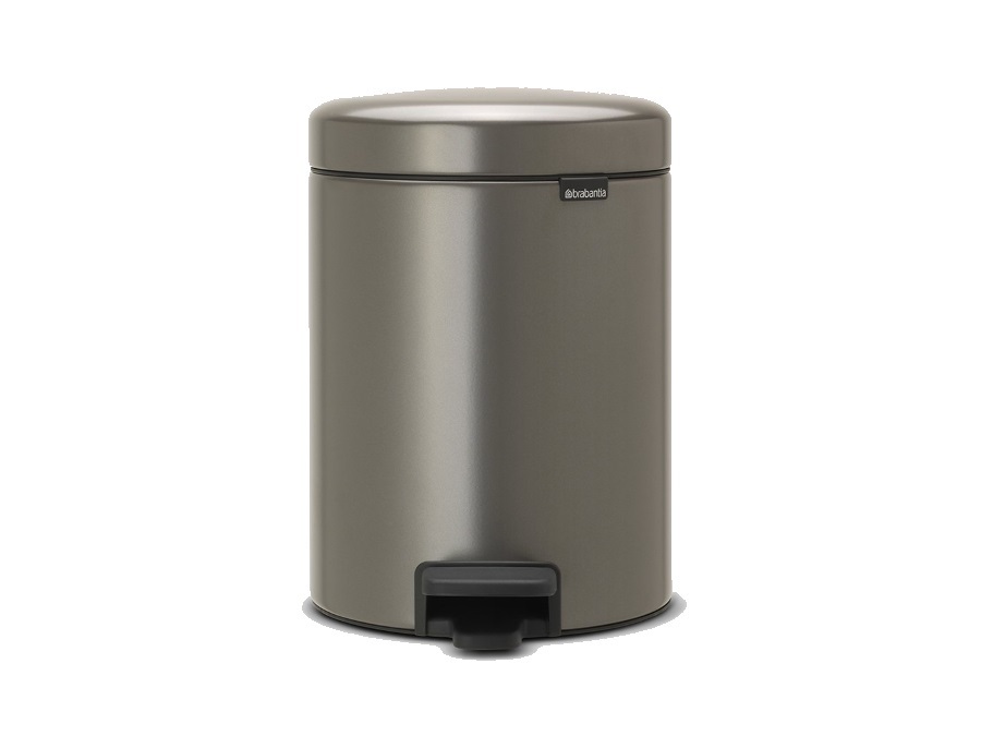 BRABANTIA Newicon a pedale pattumiera 3 litri - platinum