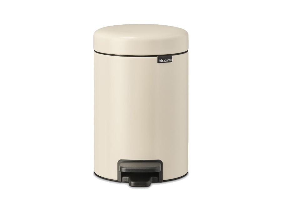 BRABANTIA Newicon a pedale pattumiera 3 litri - soft beige