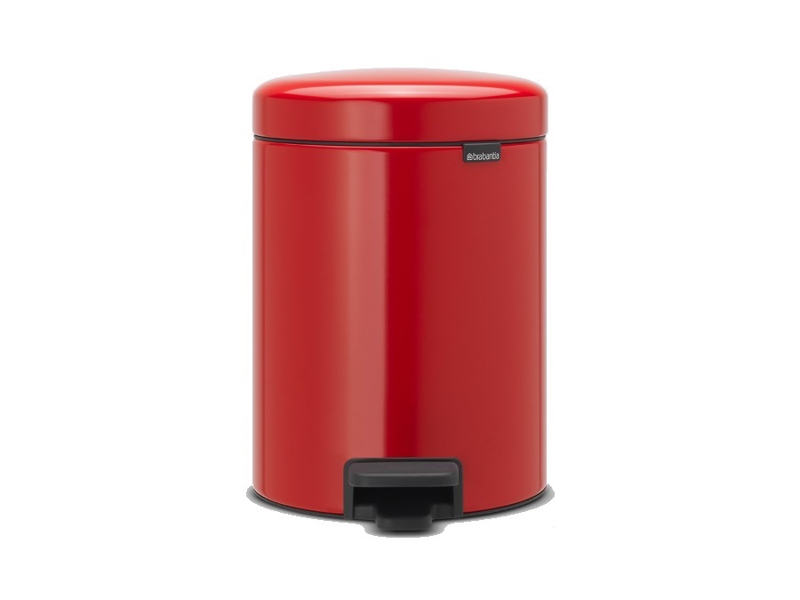 BRABANTIA NEWICON A PEDALE PATTUMIERA 5 litri - Passion Red