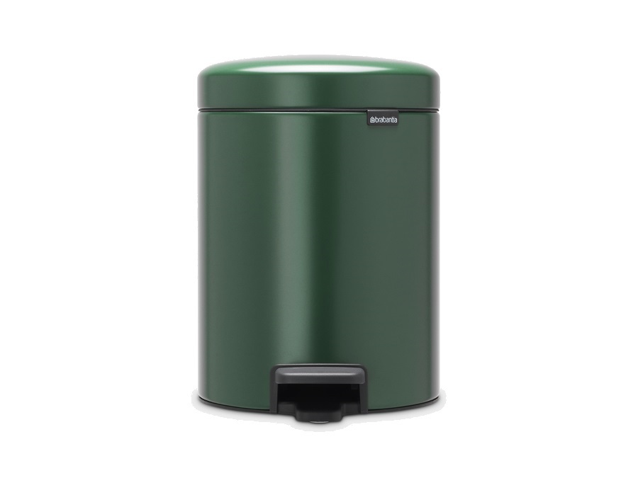 BRABANTIA Newicon a pedale pattumiera 5 litri - pine green