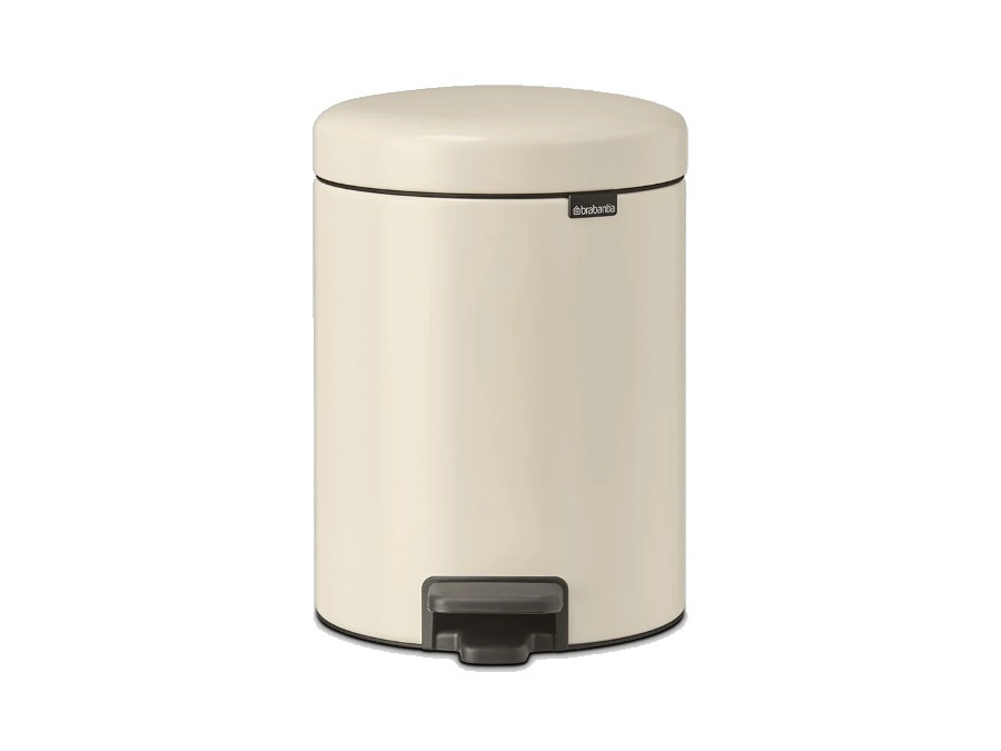 BRABANTIA Newicon a pedale pattumiera 5 litri - soft beige