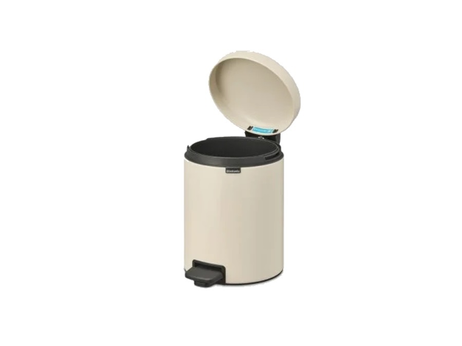 BRABANTIA Newicon a pedale pattumiera 5 litri - soft beige