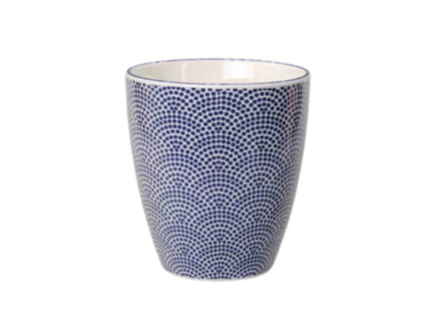 TOKYO DESIGN STUDIO Nippon Blue, tazza tè dots 200 ml